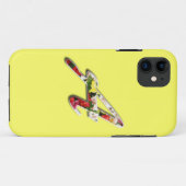 イニシャルAモノグラムI-Phone 5ケースフローラデザイン Case-Mate iPhoneケース (裏面(横))