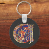 イニシャルA キーホルダー (正面)