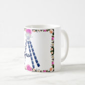 イニシャルA コーヒーマグカップ (正面右)