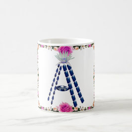 イニシャルA コーヒーマグカップ