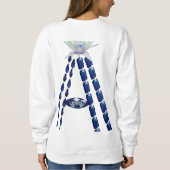 イニシャルA スウェットシャツ (裏面)