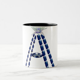 イニシャルA ツートーンマグカップ