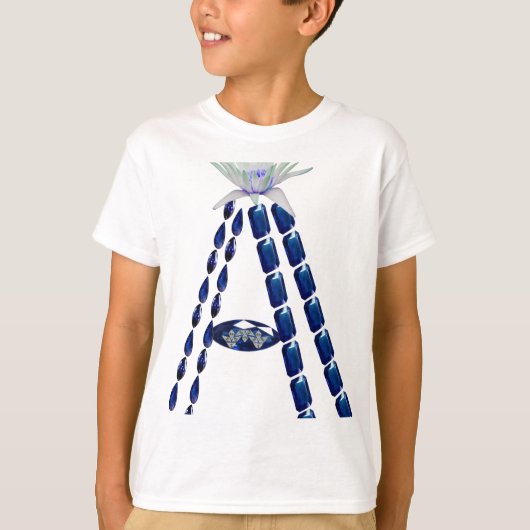 イニシャルA Tシャツ (正面)