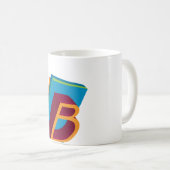 イニシャルB コーヒーマグカップ (正面右)