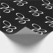 イニシャルB ラッピングペーパー (角)