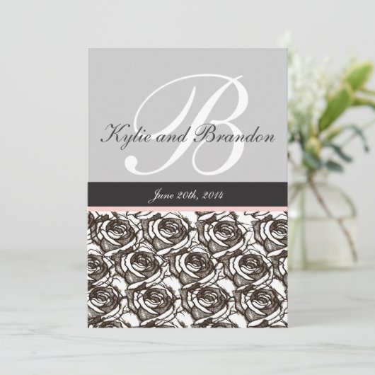 イニシャルB 招待状 (スタンド正面)