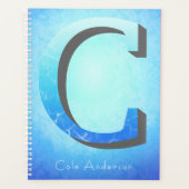 イニシャルCおよびモノグラム プランナー手帳 (正面)