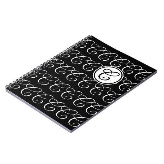 イニシャルCのロゴ ノートブック (左側)