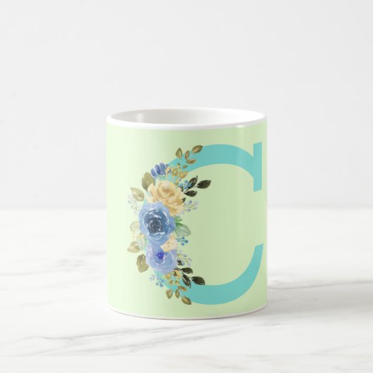 イニシャル'C' コーヒーマグカップ (中央)