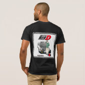 イニシャルDシャツ Tシャツ (裏面フル)