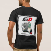 イニシャルDシャツ Tシャツ (裏面)