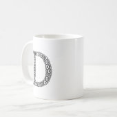 イニシャルD オーダーメイド コーヒーマグ コーヒーマグカップ (正面左)