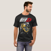 イニシャルD - Mountain Drift Racing Tandem AE86対F Tシャツ (正面フル)