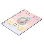 イニシャルGのねむねむうさぎの女の子の日常 ノートブック (左側)