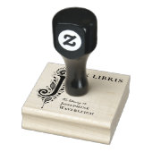 イニシャルJの植物図譜風蔵書票スタンプ ラバースタンプ (スタンプ)