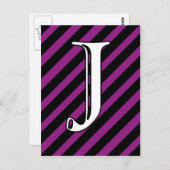 イニシャルJ ポストカード (正面/裏面)