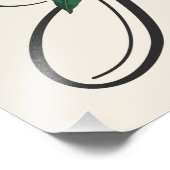 イニシャルJ、ヴィンテージジャスミンフォトプリント フォトプリント            (角)