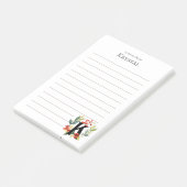 イニシャルKモノグラムリースライン ポストイット (アングル)