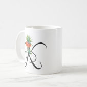 イニシャルK、ヴィンテージカイザーズクラウンコーヒーマグ コーヒーマグカップ (正面左)