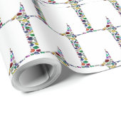 イニシャルL ラッピングペーパー (ロールコーナー)