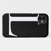 イニシャルL iPhone 5辛うじてそこに Case-Mate iPhoneケース (裏面(横))