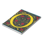 イニシャルO、1520年。 ノートパッド (回転)