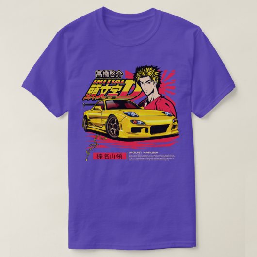 イニシャルRx7 Tシャツ (デザイン正面)