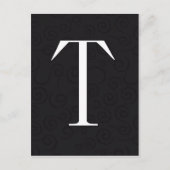 イニシャルT ポストカード (正面)