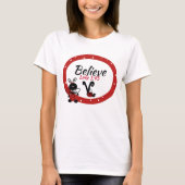 イニシャルV /聖なる書物、 経典 – 女性の手ナノTシャツ Tシャツ (正面)