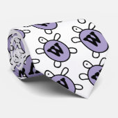 イニシャルWタートルタイ ネクタイ (ロール)