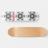 イニミカル·メタトロンの立方体 スケートボード (横)