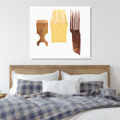 イヌイットはアメリカ北西部の海岸から キャンバスプリント (インサイチュ (寝室))