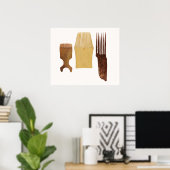 イヌイットはアメリカ北西部の海岸から ポスター (ホームオフィス)