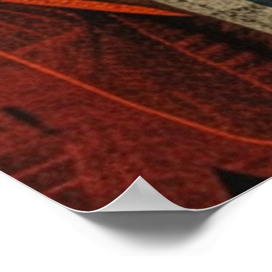 イヌイットインスパイアアート:北極生物と動物 ポスター (角)