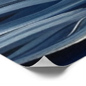 イヌイットインスパイアアート：北極生物と動物 ポスター (角)