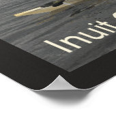 イヌイットカヤック – アラスカ送料 ポスター (角)