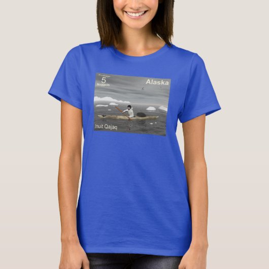 イヌイットカヤック Tシャツ (正面)
