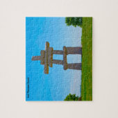 イヌイットモニュメントカナダモニュメント ジグソーパズル (縦)