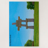 イヌイットモニュメントカナダモニュメント ジグソーパズル (縦)