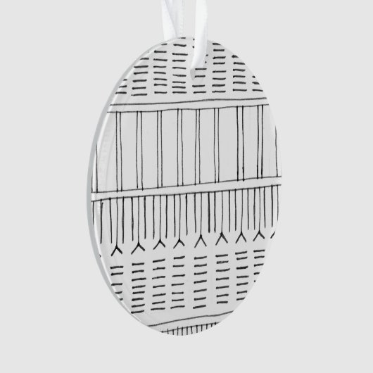 イヌイット族の入れ墨 オーナメント (正面)