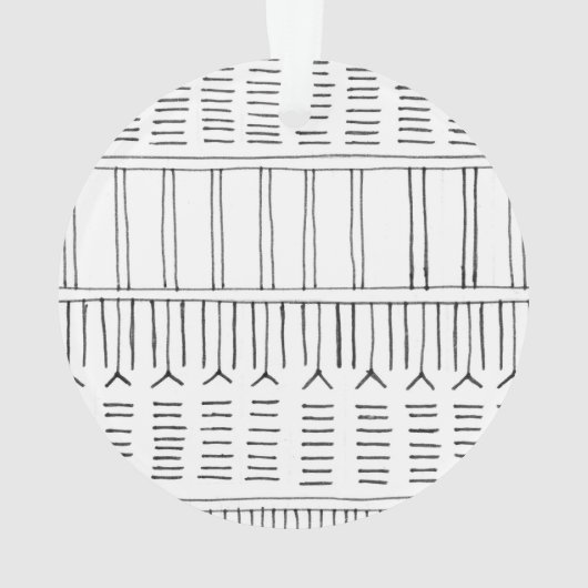 イヌイット族の入れ墨 オーナメント (裏面)