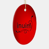 イヌイム セラミックオーナメント (右)