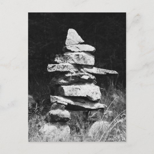 イヌクシュクは強い ポストカード (正面)