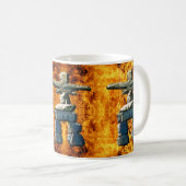 イヌクシュク先住民アメリカン・スピリット・ストーンズ コーヒーマグカップ (正面右)