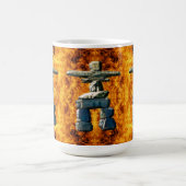 イヌクシュク先住民アメリカン・スピリット・ストーンズ コーヒーマグカップ (中央)