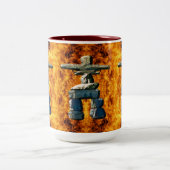 イヌクシュク先住民アメリカン・スピリット・ストーンズ ツートーンマグカップ (中央)