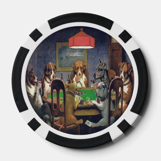 イヌズトランプのポーカークレイ遊トランプのポーカーチップス ポーカーチップ (裏面)