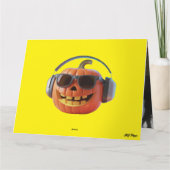 イヌハローウィンパーティ招待状 カード (裏面)