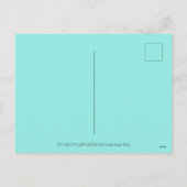 イヌビスケット及びイースター卵籠、可愛いプードル シーズンポストカード (裏面)