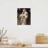 イヌレスバイウィリアムブーゲロープリント ポスター (キッチン)